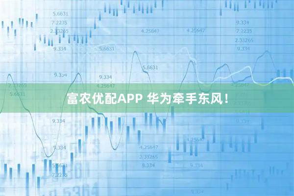 富农优配APP 华为牵手东风！